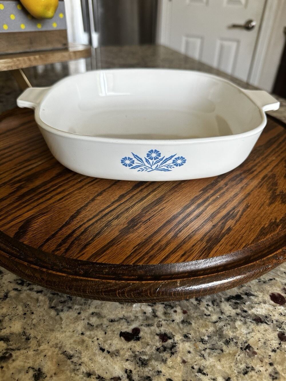 Vintage Corning Ware P-9-B Blue Cornflower 9 Inch Casserole Dish No Lid